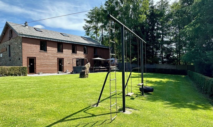 Gouvy House | Country gite with bubble bath, sauna and billard