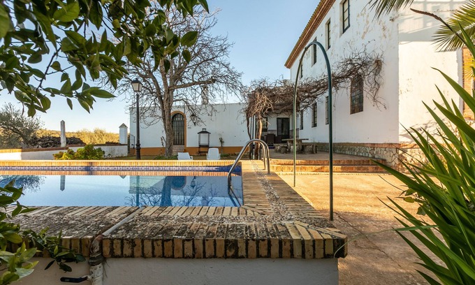 Gerena House | Country House 'Hacienda San Felipe' with Private Pool, Shared Terrace and Wi-Fi