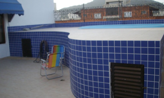 Parque Enseada Apartment | Coverage - Bay Guaruja -3 bedrooms-2 bathrooms and 1 suite - Swimming pool, barbecue grills