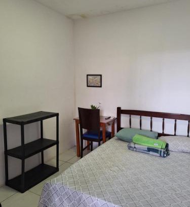 Sao Luis House | Cozinha e Lavadora Compartilhadas Qto e Wc privativos