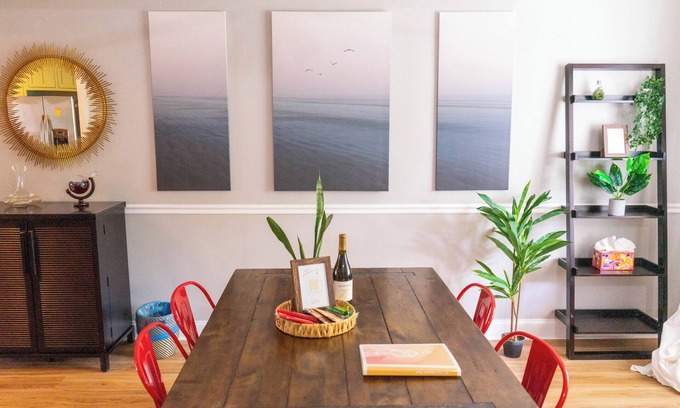 Brightwood Park House | Cozy 12 ppl home with BBQ grill, fire pit and office space in NW Washington DC.