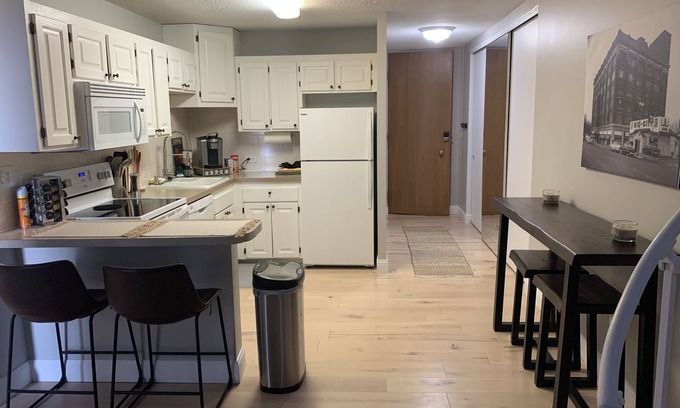 Downtown Omaha Condo | Cozy 2-bedroom condo with AC, WiFi in phenomenal Omaha