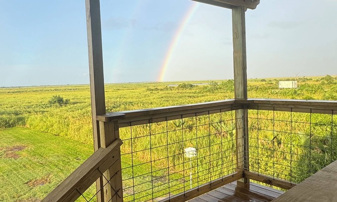 Hopedale Cabin | Cozy 2 bedroom slice of paradise in Hopedale, Louisiana, with AC, WiFi