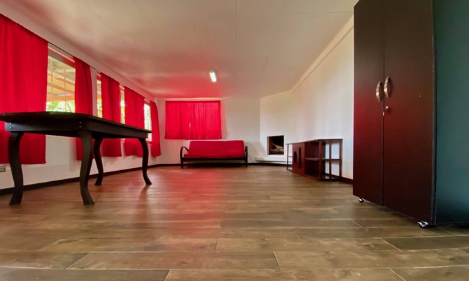 Roble Apartment | Cozy apartment with fireplace.