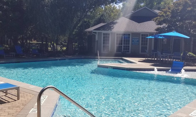 North Druid Hills Apartment | Cozy Couples Retreat By Royal T. - Privately Gated w/Resort-Style Pool & Gym