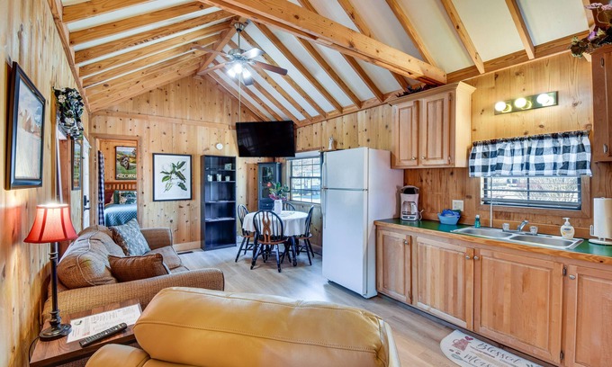 Rabun Gap Cabin | Cozy Dillard Cabin w/Mountain Views & Pool Access