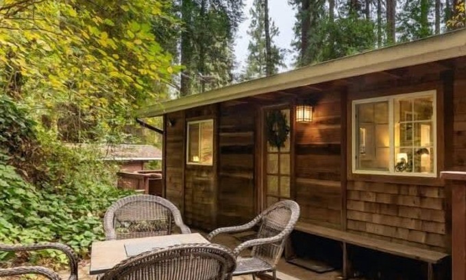 Brookdale House | Cozy Home - in the redwoods with hot tub!