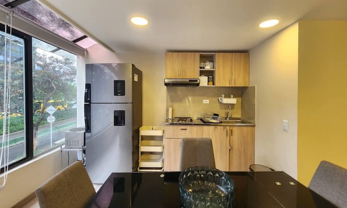 Chico Reservado Apartment | Cozy Loft Chpinero in Bogot