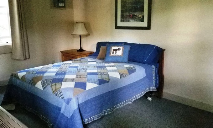 Birchwood Cabin | Cozy Pet Friendly 1 Bedroom Cabin on the water with 1 Boat Slip Included.