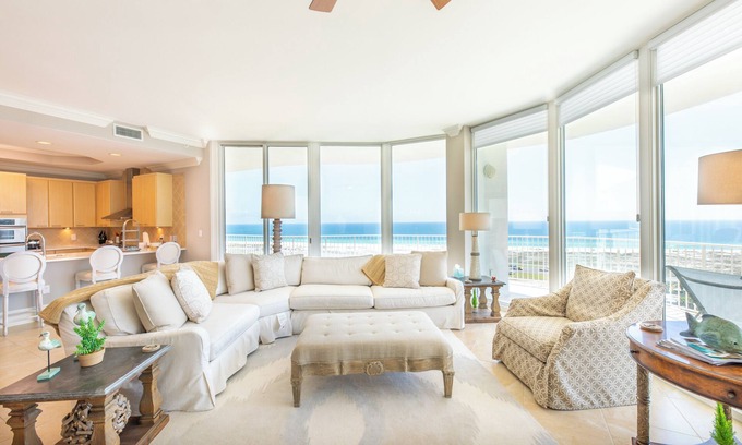 Orange Beach East Condo | CPH15 CARIBE RESORT COASTAL LUXURIOUS PENTHOUSE WITH AMAZING WRAP AROUND VIEWS!