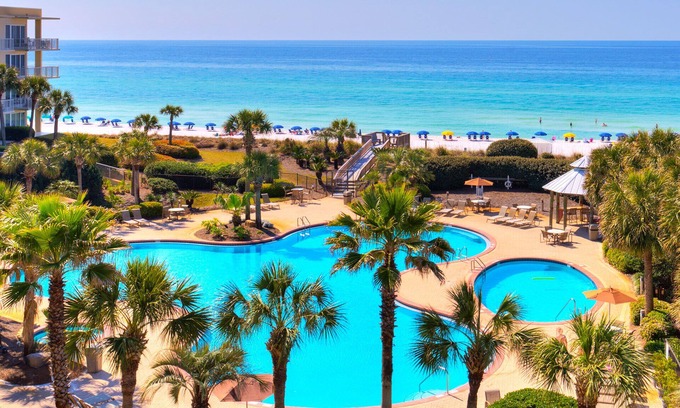 Miramar Beach Condo | Crescent #416 Beach Front 4th Floor BEST Views at Crescent