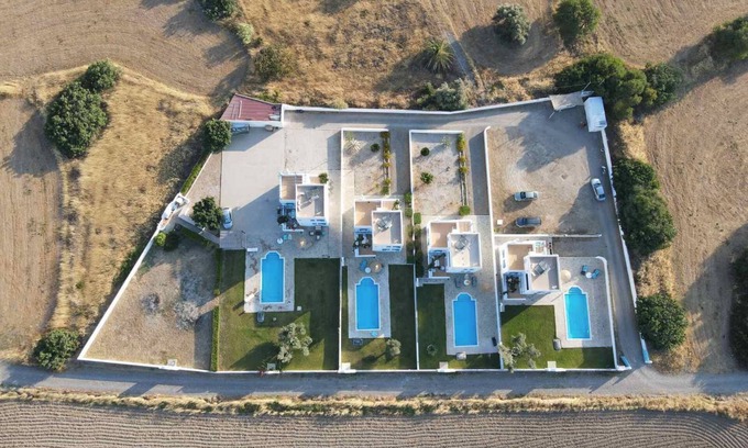Gennadi Villa | Cycladic Villa (D) in Rhodes Island with Private Pool