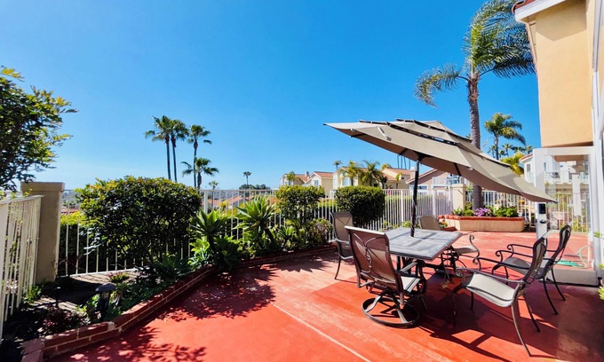 Dana Point House | Dana Point Cozy 3-bedroom house w/Ocean View, Sleeps 7, Pool/Spa, Harbor