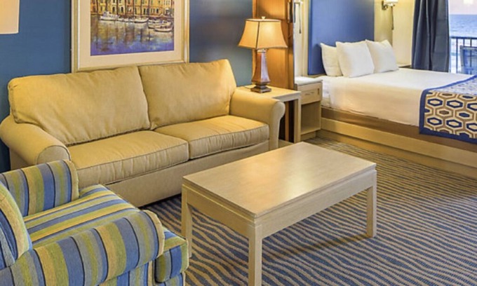 Daytona Beach Shores Hotel | Daytona Ocean Front 2/13-2/19/2026 w/2 Daytona 500 Sun tickets. Taxes included.