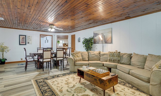 Cisco House | Deck & 2-Acre Yard: Quiet Getaway in Crandall!