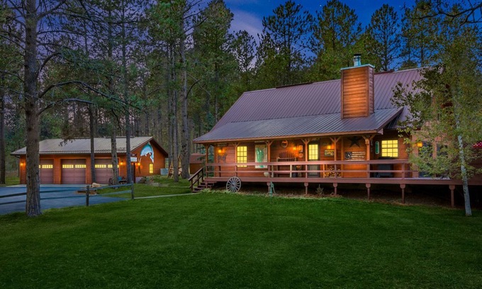 Rapid City Cabin | Deer Meadow Lodge ~ Nestled on 3 Acres in the "Heart of the Black Hills".