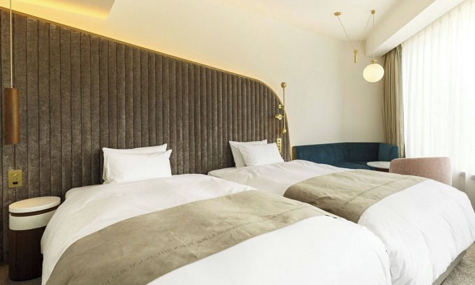 Hiroshima City Centre Hotel | Deluxe Twin Room with Panoramic City View Room On/Hiroshima Hiroshima