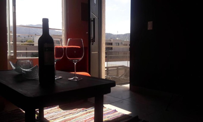 Las Heras Apartment | Departamento BOUTIQUE DE DISEÑADOR " TERRAZA 26 " con Cochera - Vista a la Montaña