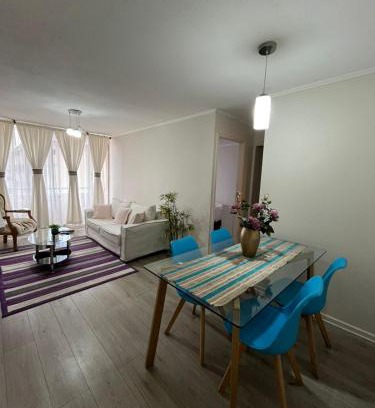 Talca Apartment | Departamento full equipado ,2 dormitorios , Aire acondicionado, estacionamiento privado