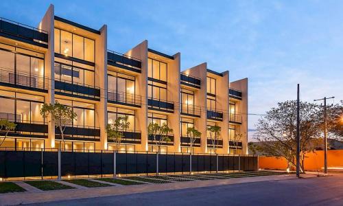 Merida Municipality Apartment | Departamento tipo Loft en Mérida exclusivo con terraza Temozon Departamento Burea