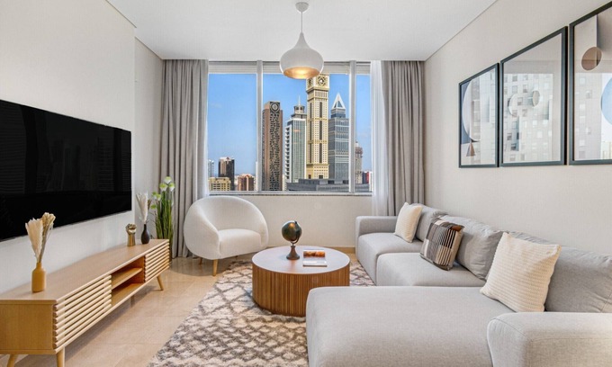 DIFC Apartment | DIFC 1BR at SkyGardens Tower