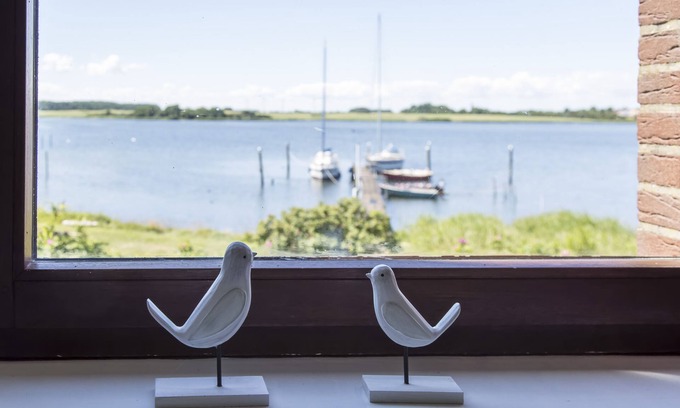 Maasholm Apartment | Direct location on the Schlei: Apartment upstairs with a fantastic view