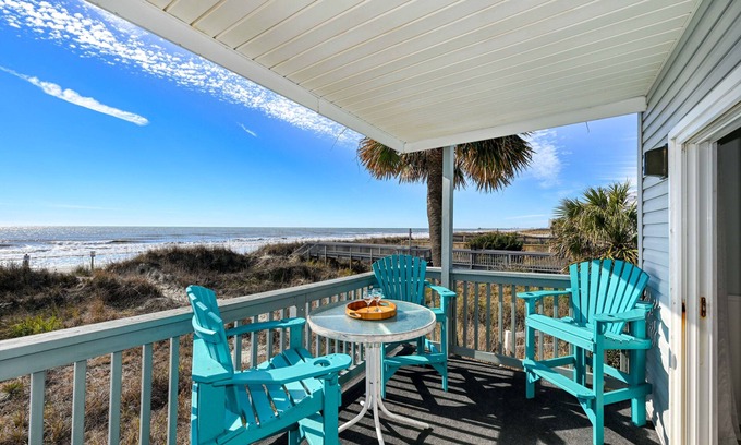 North Myrtle Beach Condo | Direct Oceanfront, Cherry Grove, Elevator, 2 Bedroom Condo