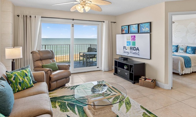 Seawinds Condo Condo | Direct oceanfront condo with a private balcony, heated beachfront pool, and garage