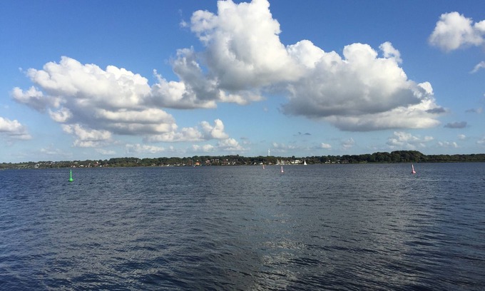 Harrislee Apartment | Direkt am Strand- Schöne Ferienwohnung für bis zu 4 Personen