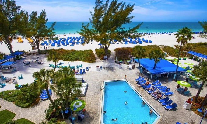 St. Pete Beach Hotel | Dive Into Your Dream Vacation! Kitchenette, Outdoor Pools, Pets Allowed