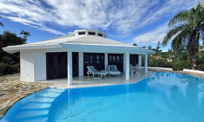 Cabrera House | Shell House a unique bungalow with 14m pool and sea view