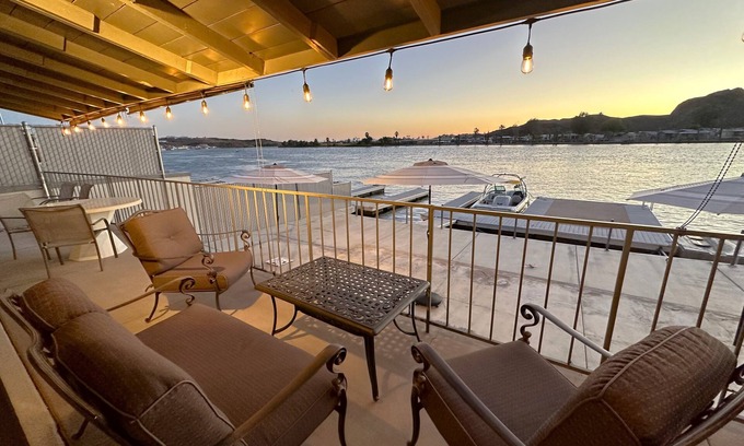 Cienega Springs House | Dock Holiday at Arizona Shores-Parker AZ Private Riverfront Home. 7th NT Free