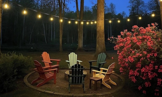 Groveoak House | Dock To Do Little waterfront home w/dock & firepit