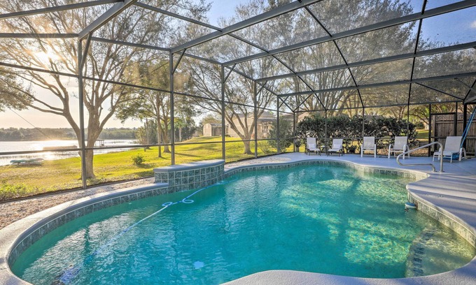 Sawmill House | Dog-Friendly Lake Home w/Dock ~ 25 Mi to Disney!