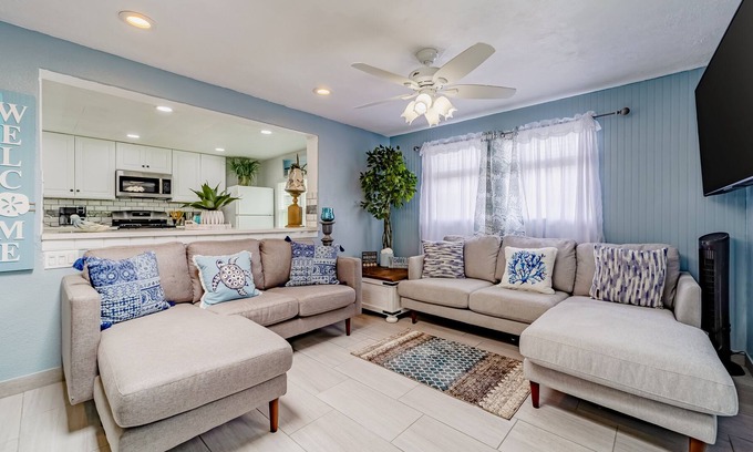 Eureka House | Dog-friendly, waterfront cottage with a dock, fish cleaning station, wood stove