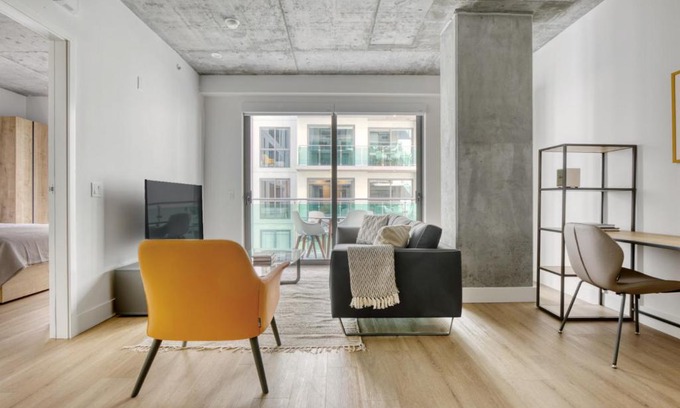 City West Apartment | Downtown 1BR w Pool Gym WD nr Staples Center LAX-542