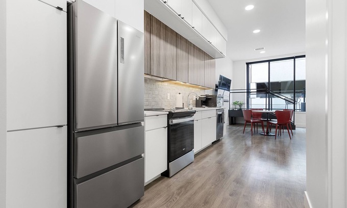 Appleton Apartment | Downtown! Brand New, Modern, Massive Studio with Kitchen + Game Room & Theater.
