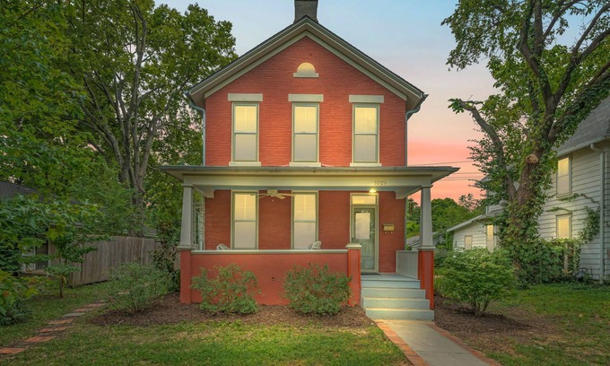 East Lawrence House | Downtown Red Brick Retreat