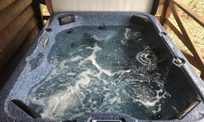 Turtletown Cabin | Duck`s Nest Retreat | 1 Bed, 1 Bath | Pets ok | Hot tub | Fishing Onsite