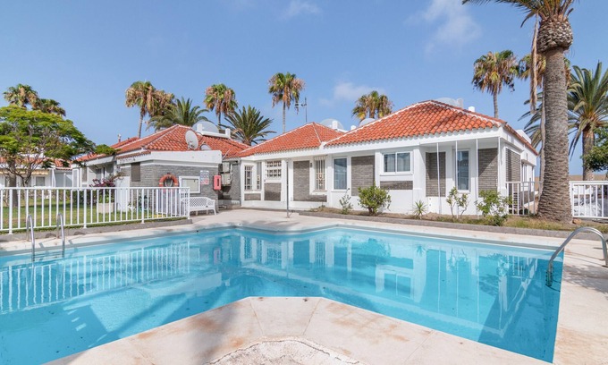 Playa del Ingles House | 'Dunas Privilege' with Sea View, Wi-Fi and Air Conditioning