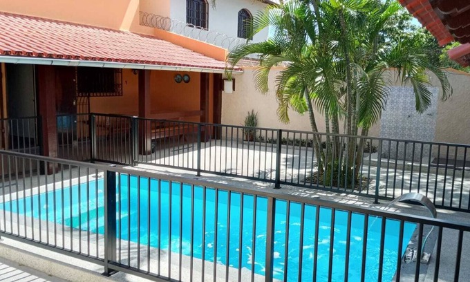 Guarapari House | Duplex house with pool, pool and barbecue Santa Monica Beach Guarapari