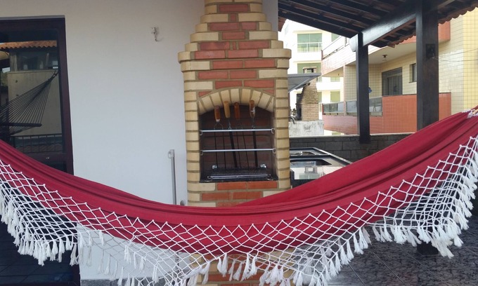 Prainha Apartment | Duplex penthouse 150 m from the beach with barbecue, 3 bedrooms, air conditioning