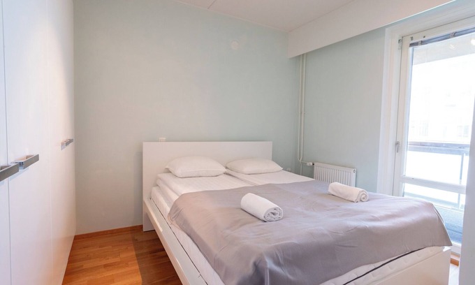 Lappeenranta Apartment | Easy going apartment at city center! Private sauna, Wi-Fi and free parking hall