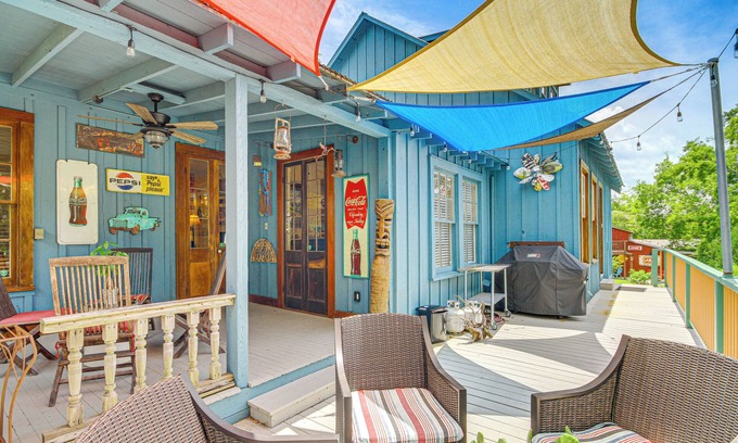 Mandeville House | Eclectic Mandeville Home: Walk to Lakefront Park