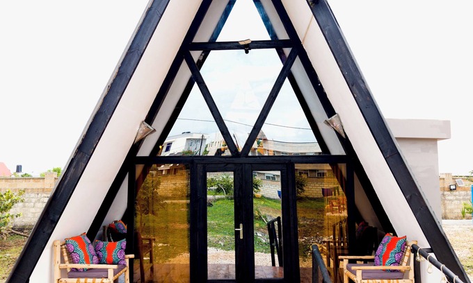 Nungwi Cabin | "Eco-Friendly A-Frame Cabin 10min/Nungwi Beach