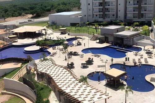 Setor Lagoa Quente Apartment | EcoTowers-300m Parque Lagoa,2/4