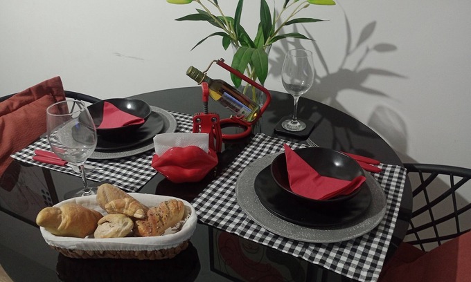 Pompeia Apartment | Ed. Fte. Gonzaga beach 14and sea view