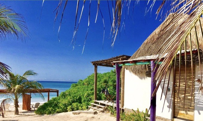 Tankah House | El Secrereto Ocean Front Cabin