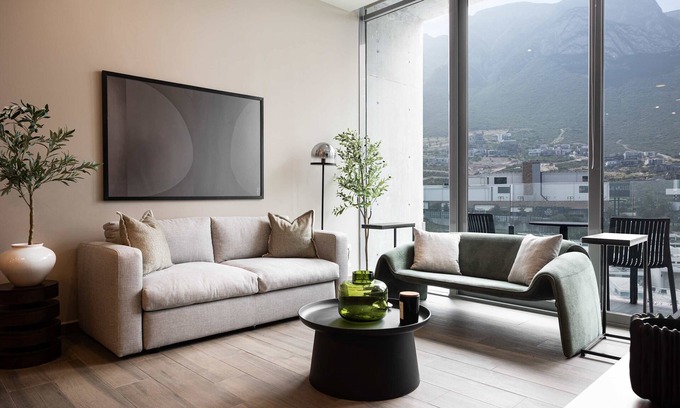 Monterrey Apartment | Elegant Apartment w/Stunning Mountain Views & Pool