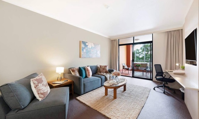 Darwin City Centre Apartment | Elegant Harbourside Comfort with Alfresco Patio